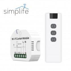 Simplife Okos WiFi + RF redőnykapcsoló relé csomag - RKR-pack