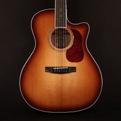 Cort akusztikus gitár, All solid, világos burst - Co-Gold-A8-LB with case