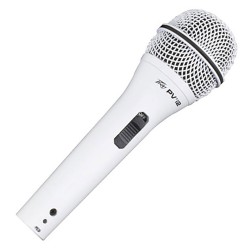 Peavey mikrofon fehér színű, XLR-XLR kábellel, tartozékokkal - PA-PVi 2W MIC X-X -00593440