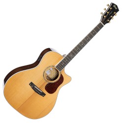 Cort akusztikus gitár, All solid, natúr - elérhető 2022 májusa után - Co-Gold-A8-NAT with case