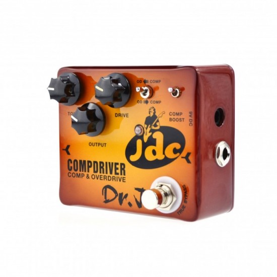 Dr.J effektpedál, Comp & Overdrive - J-DrJ-D-JDC (Effektpedálok) | Opus Hangszer és Zenemű Webáruház
