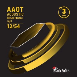 BlackSmith AAOT Acoustic Bronze, Light 12-54 húr - 3 szett - BS-AABR-1254-3P