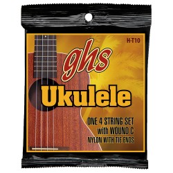 GHS ukulele húr - black nylon, Tenor - GHS-H-T10