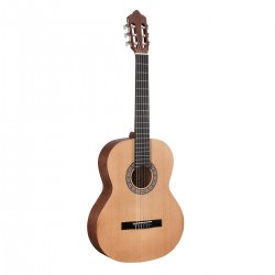 ISABELA 44COP - Tömör cédrus fedlapos klasszikus gitár nyílt porusú szatén felülettel - E299E