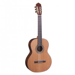 CLARINDA 44CG - Klasszikus gitár tömör fából, cédrus fedlappal, fényes felülettel (Made in Europe) - E665E