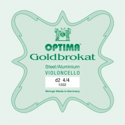 G.1202 - Cello Goldbrokat String, D - F148FF