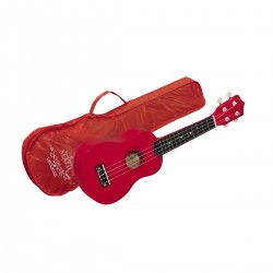 SUNNY 10-RD - MAUI Sunny szoprán ukulele, tokkal - U438U