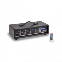 PMX-4BT - 6 csatornás 200+200W keverőerősítő, effekttel, MP3 és BT lejátszóval - J689J