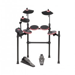 DD401RL - Electronic drumkit with compact foldable rack and led light - E011E