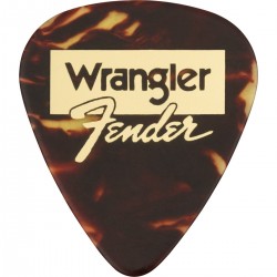 1980351040 - Fender® and Wrangler® Picks, 351 Shape, Tortoiseshell, (8pcs) - FEN2074