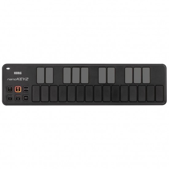 Korg nanoKEY2 BK USB-MIDI billentyűzet (Szintetizátorok) | Opus Hangszer és Zenemű Webáruház