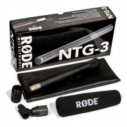 RODE NTG-3 prémium minőségű broadcast és filmes puskamikrofon