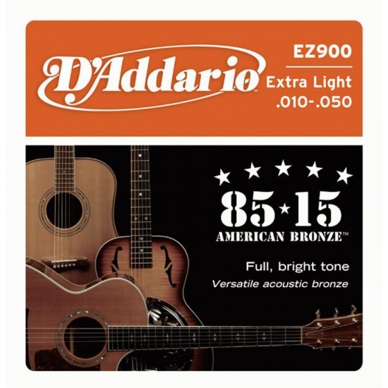 DAddario EZ-900 akusztikus gitár húrkészlet (Akusztikus gitárhúrok) | Opus Hangszer és Zenemű Webáruház