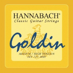 Hannabach Hannabach Goldin Gitár húr Medium/High Tension Set 725 MHT